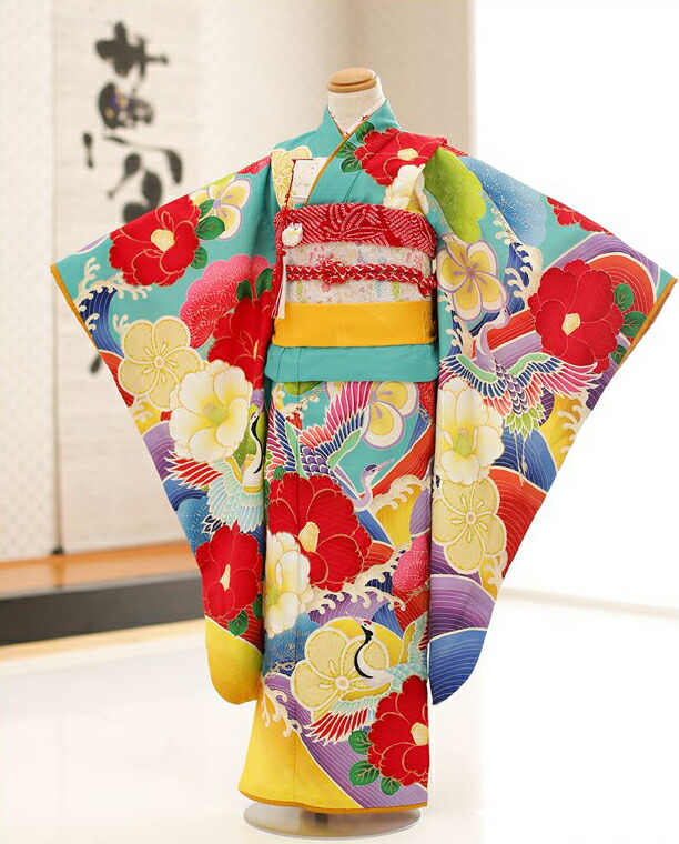 楽天市場】七五三 レンタル 7歳 女の子 j7172 「花うさぎ