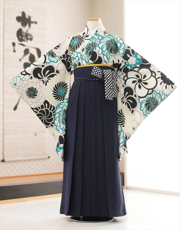 女の子　小学校卒業式　袴　140 150 160 京都瑠璃雛菊 セール 袴 小学生 卒業式 袴セット 小学校 女の子