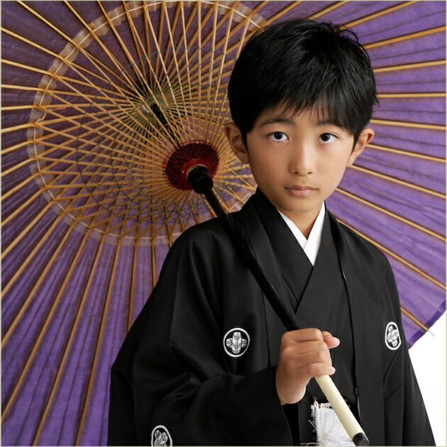 レンタル 10歳 男の子 卒業袴 フルセット 着物レンタル D1007 ジュニア 羽織 紋付 袴レンタル 男 子供 着物 袴 新年の贈り物 袴セット 11歳 人気 結婚式 兄ちゃん イベント 9歳 2成人式 レトロ 七五三 1 発表会 モダン Fy16ren07 定番の黒紋付 小学生