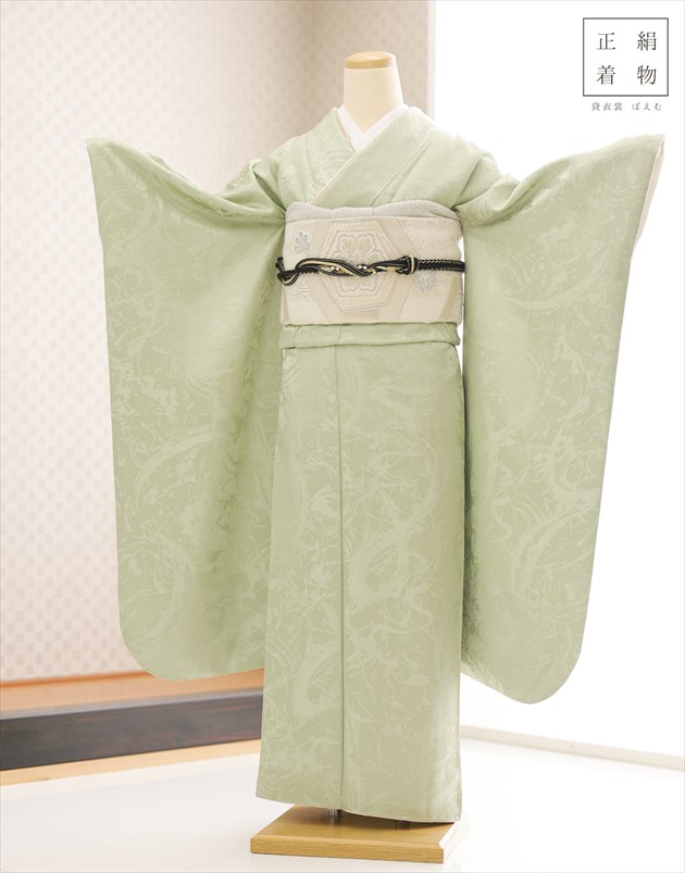 【レンタル】ジュニア 女の子 正絹 着物レンタル jkfb1523 フルセット 十三参り 結婚式列席 小学生 中学生 13歳前後 卒業式 イベント 発表会 二分の一成人式 ジュニア振袖 高級プレミアム 人気 レトロ おしゃれ 2026 ライムグリーン×シンプルモダンアート 21,158円