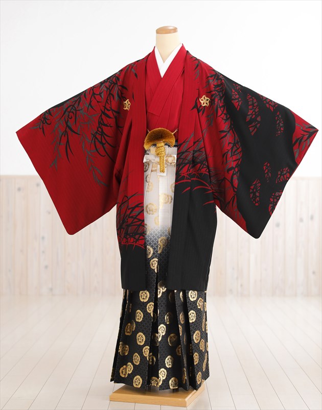 最上の品質な の存在感抜群の高級ブランド紋付袴 身長160cm 185cm対応 1月上旬の成人式 正月イベント用 レンタル 成人式袴レンタル男mo0s 紋付袴