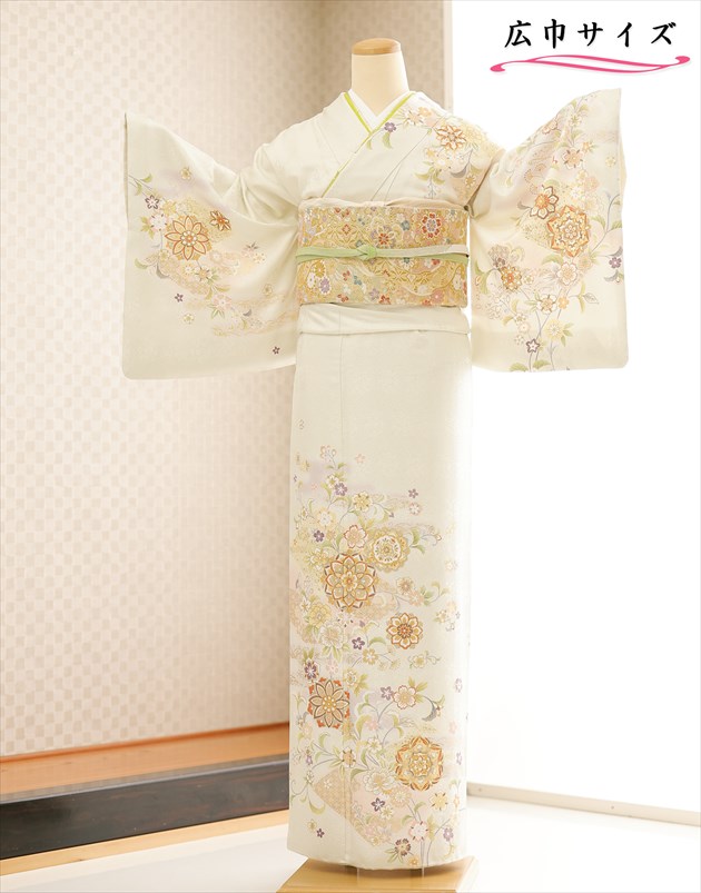 馬鹿でかい大いさ 短い訪問着賃貸 hh1509 卒式 母 御召しもの賃貸 おっ母さん はいり込む式 御芽出度 七五三 お宮参り 正絹 13号～19号 フルセット 広巾 広幅 LL大いさ big 賃貸短い訪問着 貸御召しもの 茶の葉会 御膳上等 houmongi ペパーミント皮膚軟化剤に絢爛塗り付けるの慶麗華【賃貸】