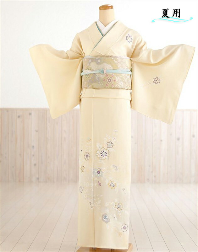 着物のみ　専用 楽天市場】単衣 訪問着レンタル 夏用 sh1089 着物レンタル 付下げ フル