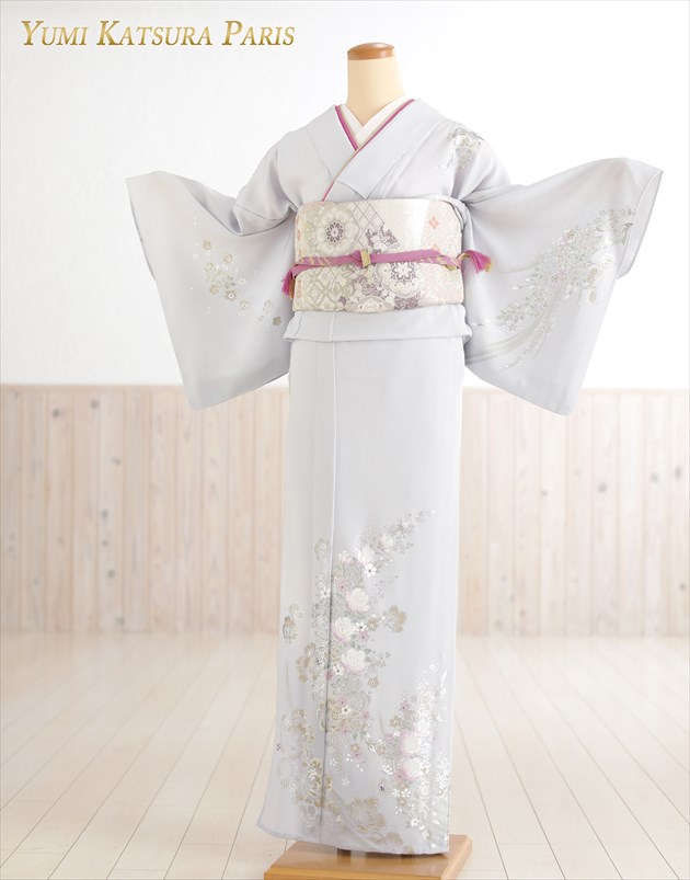 【賃借】桂由美 短い訪問着賃借 hw1697 卒式 母 お召しもの賃借 はいり込む式 御芽出度 七五三 お宮参り 卒園式 正絹 753 粋な柄 おっ母さん  短い訪問着フルセット お母さん kimono houmongi 御前上等ブランド名 割り増し金 一般受け yumikatsura 2026「薔薇麗彩」