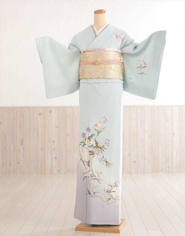 楽天市場】ブランド訪問着レンタル ジャパンスタイル×水色慶華 hw1184