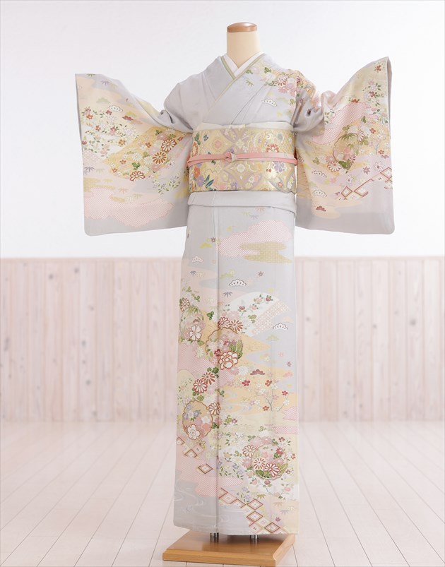 楽天市場】訪問着レンタル 卒業式 hw1575 着物レンタル 母 入学式 結婚