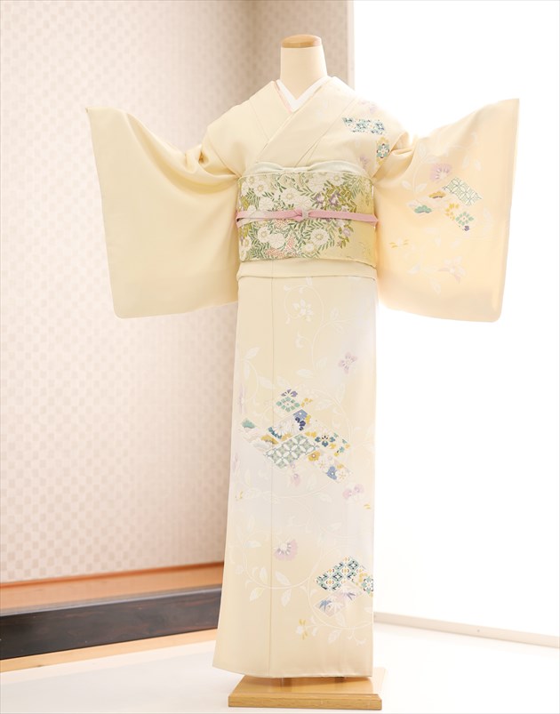 訪問着セット グリーン 七五三 お宮参り 卒業式 結婚式 入学式