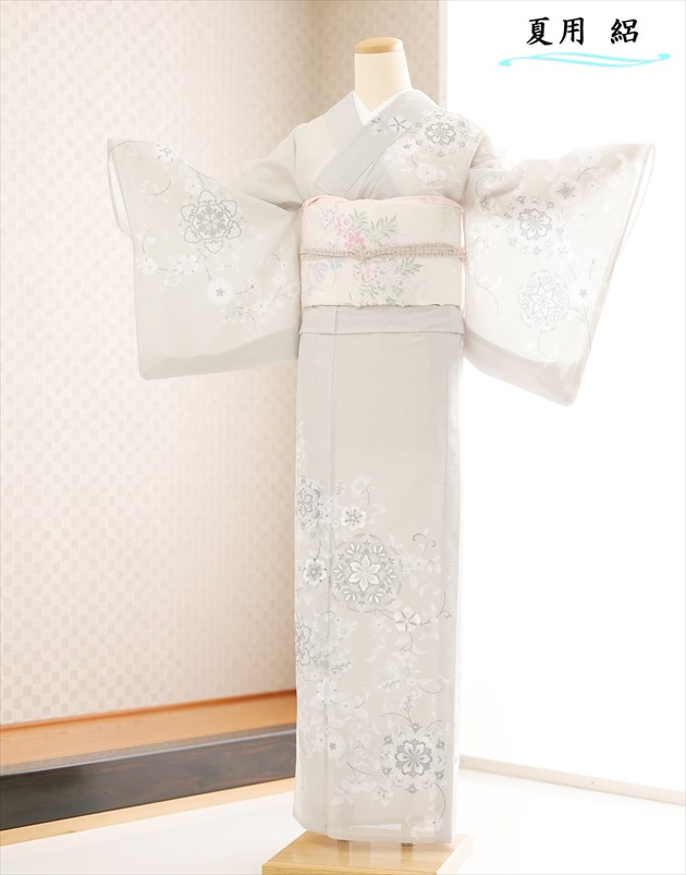 楽天市場】訪問着レンタル 絽 sr5028 結婚式 夏用 夏着物 お