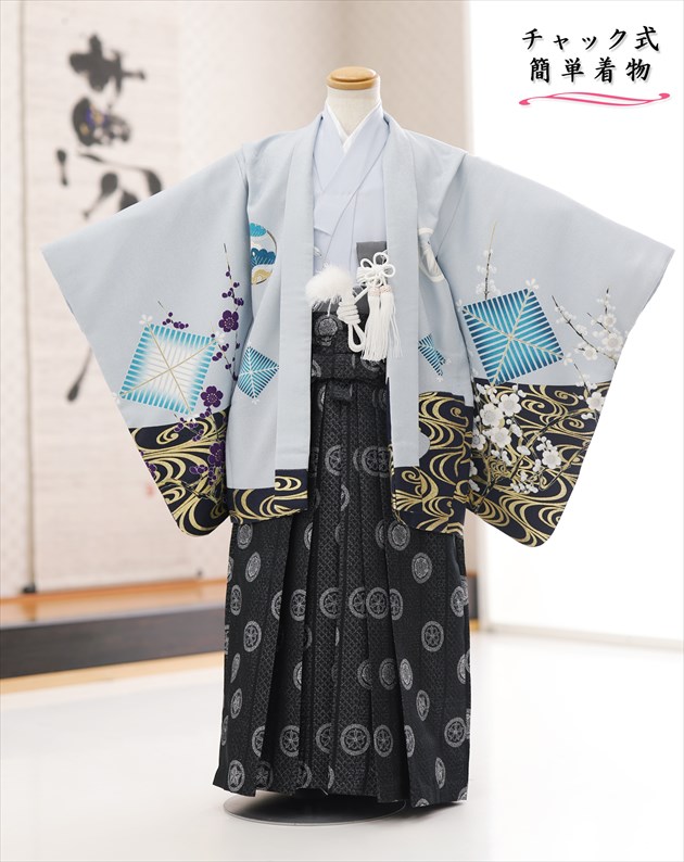 楽天市場】【レンタル】5歳 七五三 男の子 感動楽チャック着物レンタル
