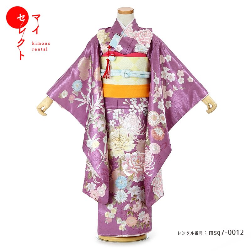⭐︎美品✨七五三　着物のみ　メゾピアノ　7歳　mezzo piano 七五三 七五三 着物 7歳 フルセット レンタル 女の子 mezzo piano