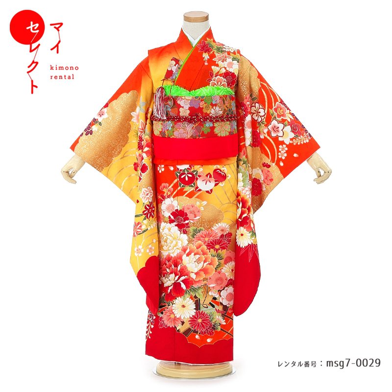 MBAB です。7歳向け・交織・レトロ着物セット 7ks00010w-9728_1.jpg