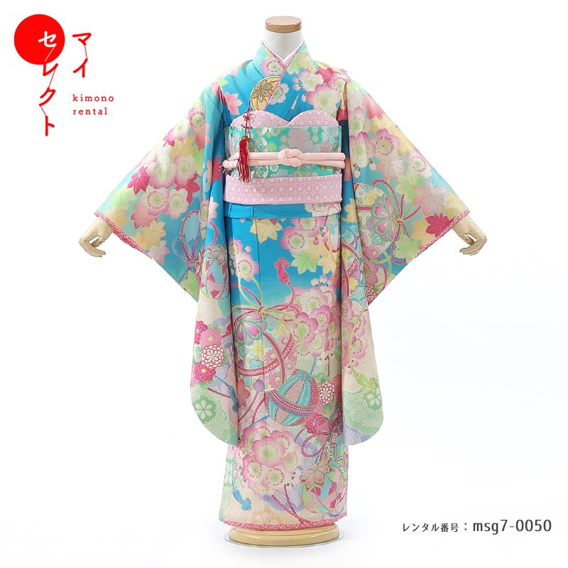 楽天市場】【レンタル】 七五三 身長110cm〜125cm 着物レンタル 7歳
