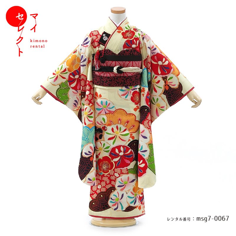楽天市場】【レンタル】 七五三 身長110cm〜125cm 着物レンタル 7歳