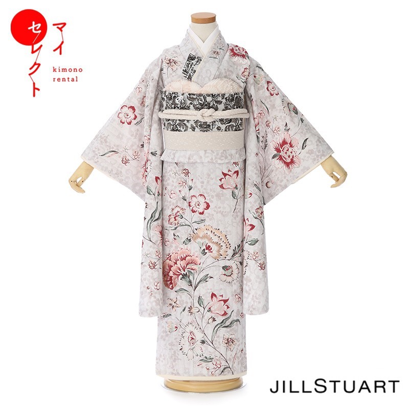 【レンタル】 七五三 身長110cm~125cm ジルスチュアート 着物 7歳 女の子 JILL STUART msg7_0228 七歳 753着物 子供 貸衣装 女児 小学生 草履 バッグ 長襦袢 衣装 きもの モダン レトロ 古典 おしゃれ 七草祝い 七才 六才 八才|レンタル衣裳 マイセレクト