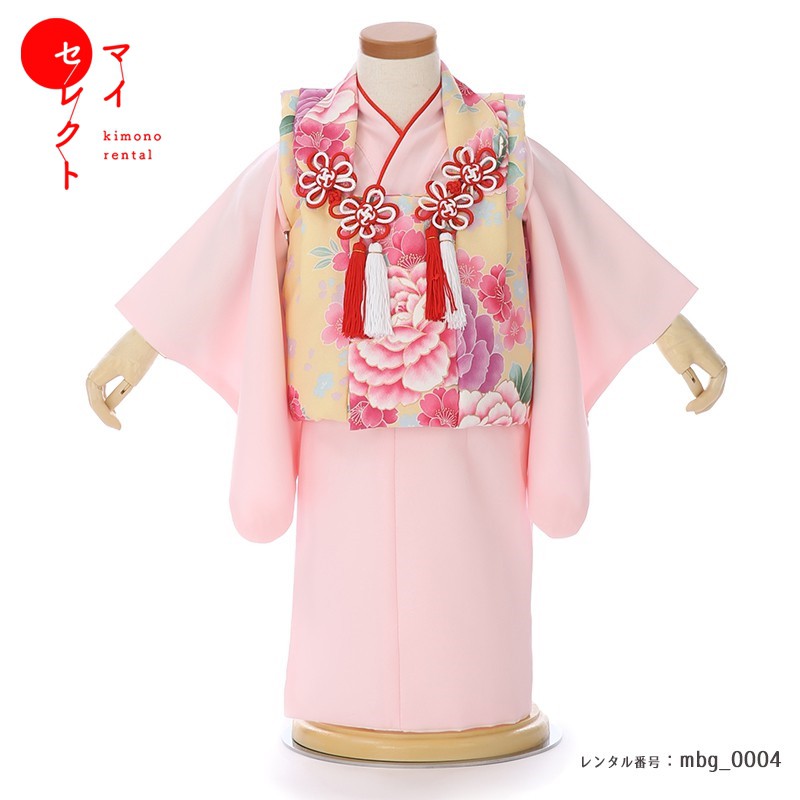 楽天市場】一つ身 桜姫ピンクひな祭り 着物ひな祭りまつり 着物初節句