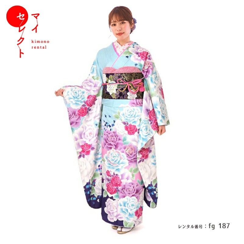 SALE 振袖☆フルセット内容チェック ◉ナカノヒロミチ　◉上品な振袖 振袖 レンタル 成人式 フルセット 結婚式 振袖レンタル 赤