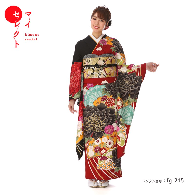 楽天市場】成人式振袖レンタル fg_267 吉澤友禅 吾妻徳穂 踊りの世界