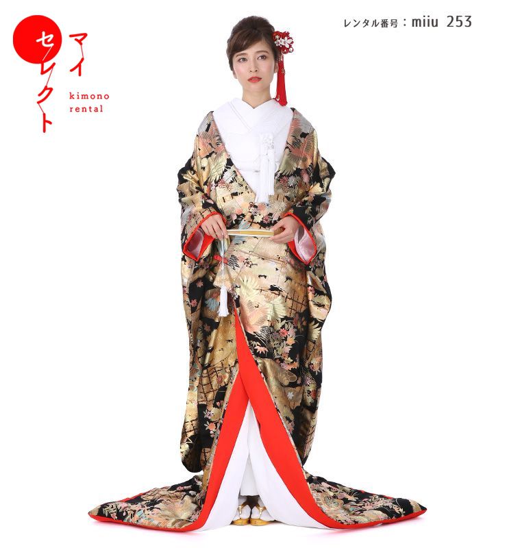 楽天市場】色打掛 レンタル miiu_328 初春の音 結婚式 神前式 高級