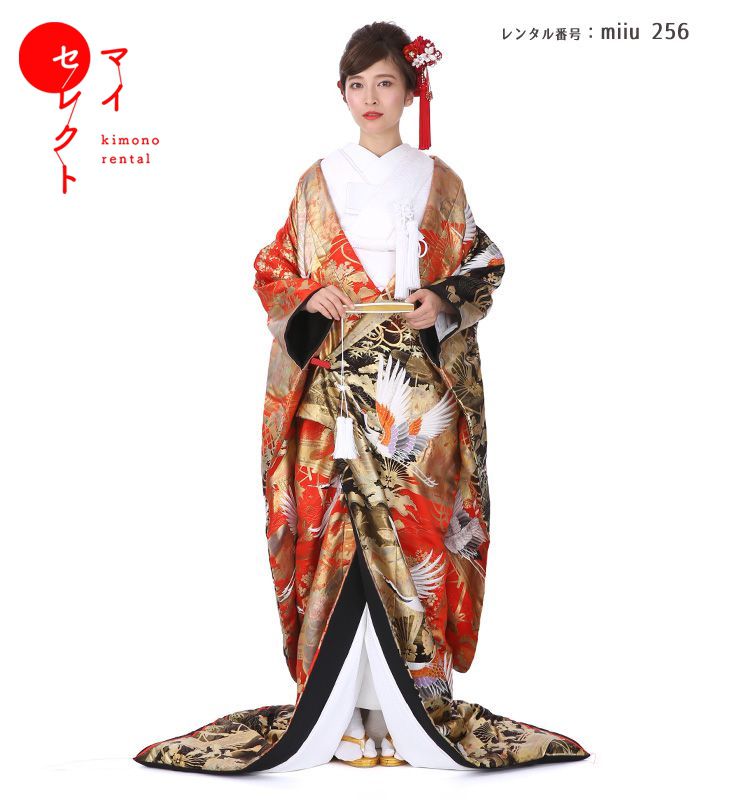 【アンティーク】 色打掛 モダン 赤 ゴールド 和装 婚礼 花嫁衣裳 楽天市場】色打掛 レンタル 打掛 赤 黒 金 ゴールド フルセット