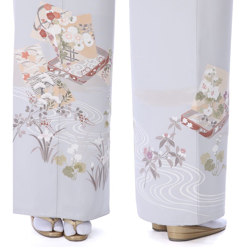 格安 色留袖 レンタル 小さいサイズ Miit 1 色留袖 色紙流水に菖蒲 S 往復 留袖 叙勲式 結婚式 母 着物 着物レンタル お宮参り 母親 祖母 留袖レンタル レンタル衣装 親族 レンタル着物 レンタル留袖 着物セット セット レンタル 数量限定 特売 New Americold Com