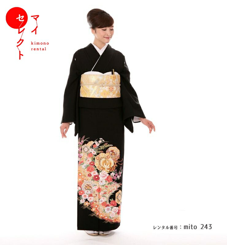 黒留袖 親族 結婚式 披露宴 母 袋帯 フルセット 袷 着物 和装 ウェディング 黒留袖 親族 結婚式 披露宴 母 袋帯 フルセット 袷 着物 和装 - メルカリ