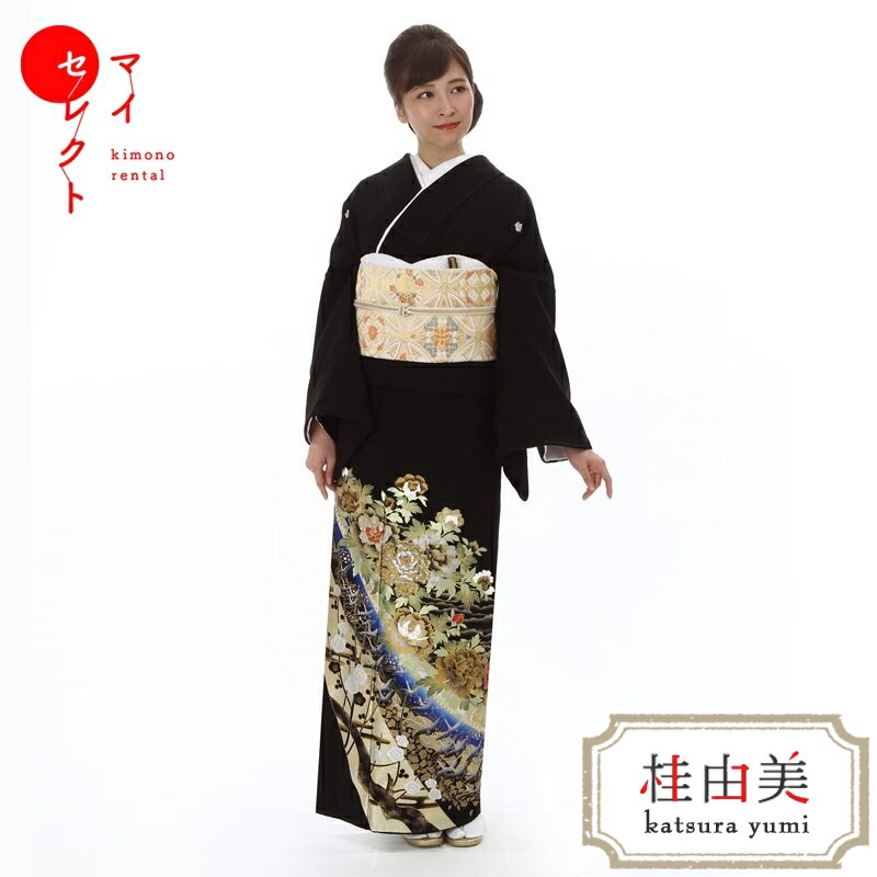 B03限定価格！☆USED美品☆ 結婚式 金銀彩 豪華 黒留袖6点セット B12限定特価！☆used美品☆ 落款 結婚式 金彩 豪華 黒留袖6