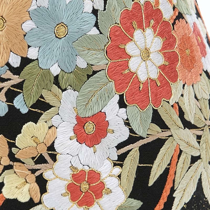 留袖mr 2931 おすすめ七宝熨斗に花の彩りs小さいサイズ結納高級手刺繍mito 410 刺繍レンタル正絹留袖黒留袖黒留袖レンタル刺繍 結婚式 母親着物レンタル留袖レンタルレンタル衣装レンタル着物貸衣装往復送料無料結納