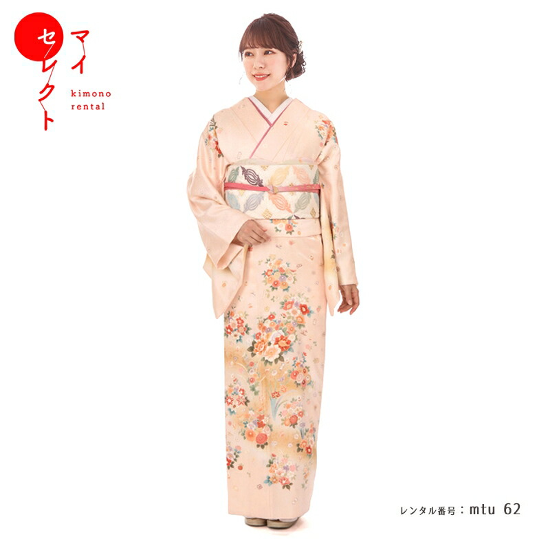 しつけ付　正絹　夏物　絽　呂　訪問着　付け下げ　着物　152 紫紺 夏物＿絽訪問着〈黒・雪輪〉｜着物レンタルあき (来店着付け無料