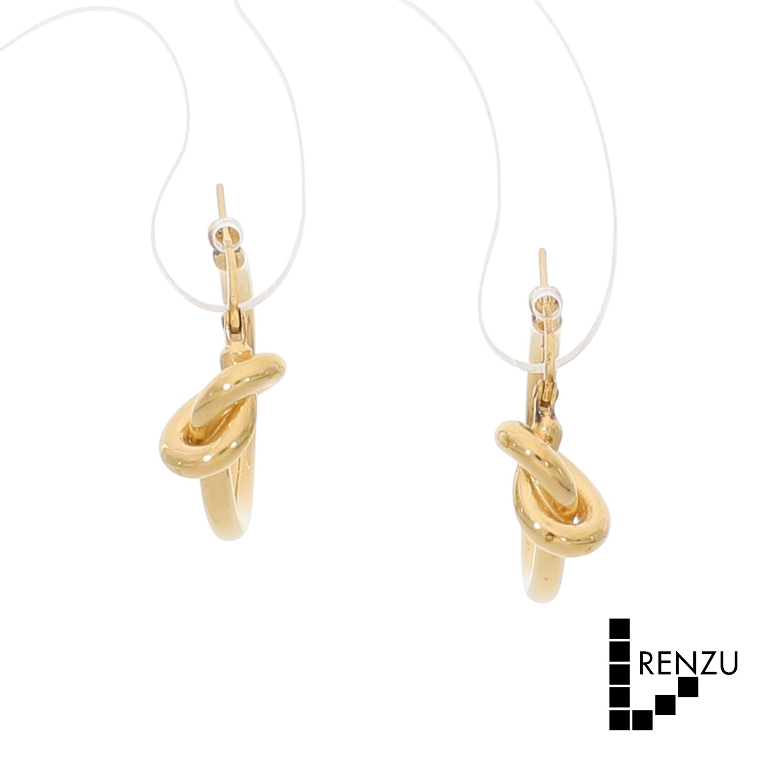 楽天市場】セリーヌ ノット スモールフープ ピアス/片耳 46N556【A