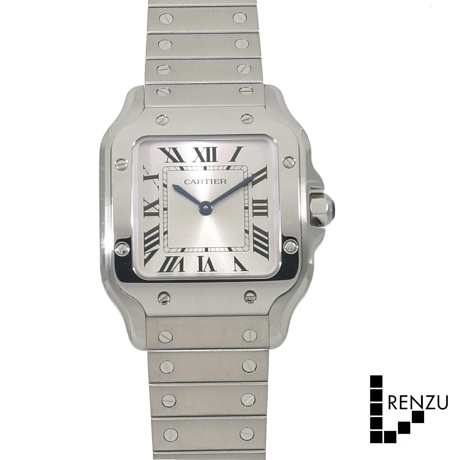 楽天市場】カルティエ Cartier サントス 100 MM W20126X8 シルバー文字