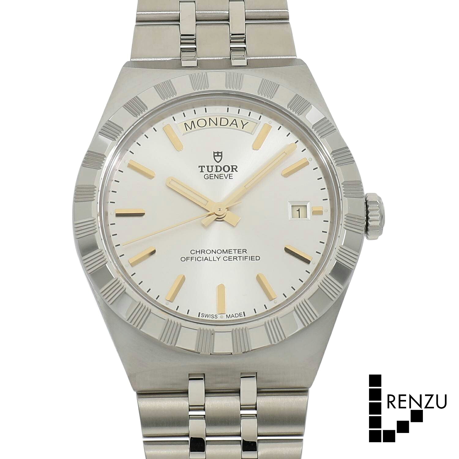 [新品]チューダー ロイヤル M2840D1A0-0004 シルバー メンズ 送料無料 腕時計 【ローン48回無金利】｜れんず 店