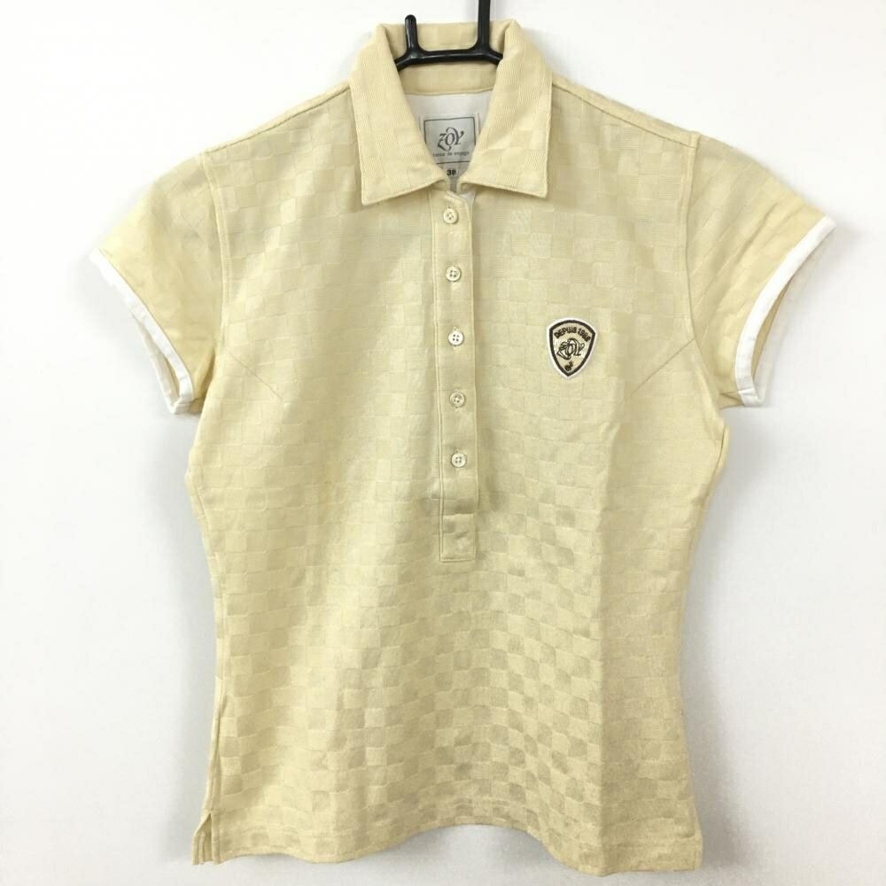 楽天市場】【超美品】ゾーイ 半袖ポロシャツ ライトブルー×白 総