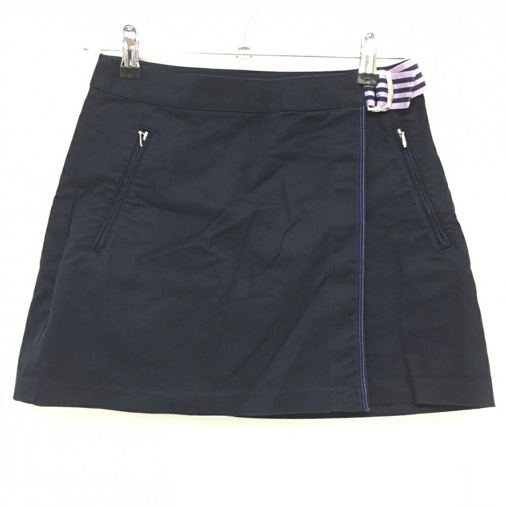 St.Andrews - 【超美品】セントアンドリュース ニットスカート 黒×ゴールド プリーツスカート  レディース M ゴルフウェア 2023年モデル St ANDREWS St.Andrews - 【超美品】セントアンドリュース ニットスカート