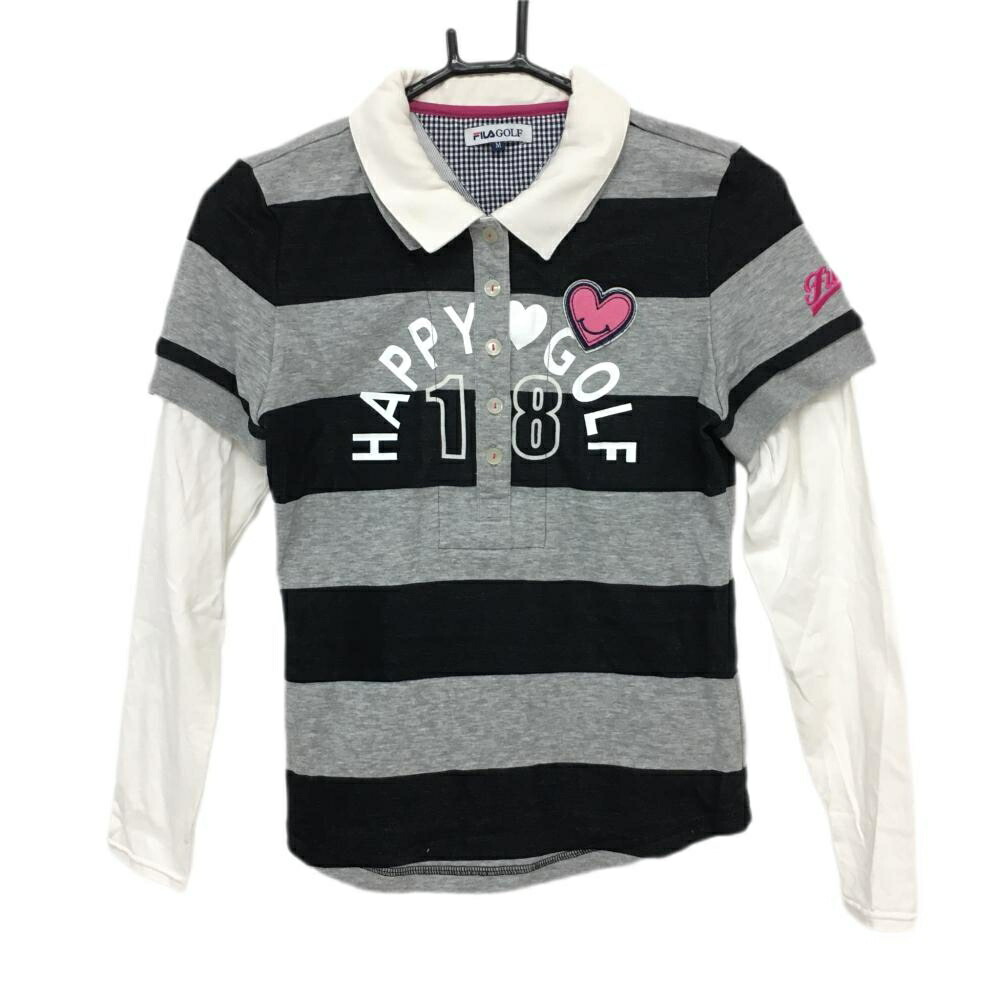 FR2 GOLF ポロシャツ ロゴ うさぎ ブラック 黒 Sサイズ FR2 GOLF