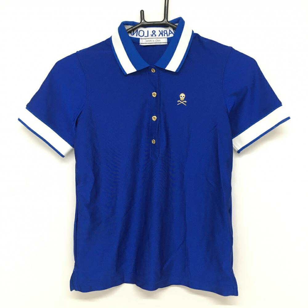MARK & LONA★ポロシャツ36★レディース 中古 レディース マークアンドロナ MARK&LONA 半袖ポロシャツ 36