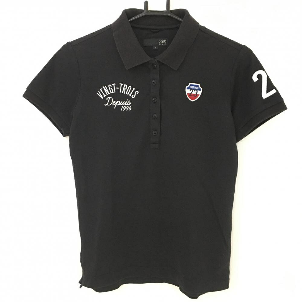 楽天市場】23区 半袖ポロシャツ レッド×白 襟、袖ライン レディース II