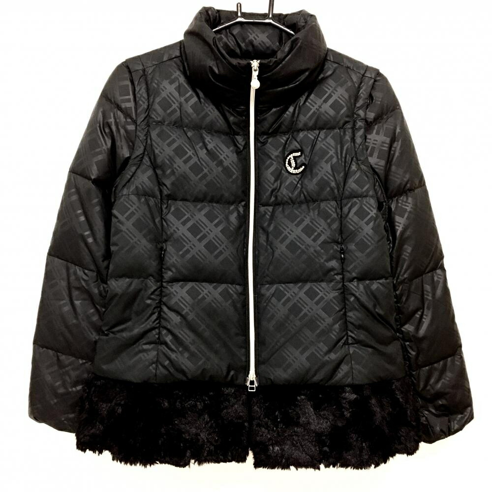 楽天市場】キャロウェイ ニットジャケットブルゾン ピンク×白 格子柄