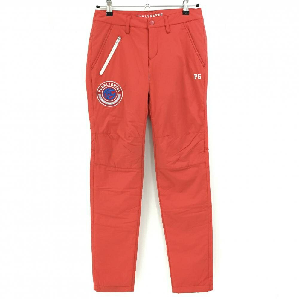 楽天市場】パーリーゲイツ 中綿ナイロンパンツ オレンジ ナイロン85