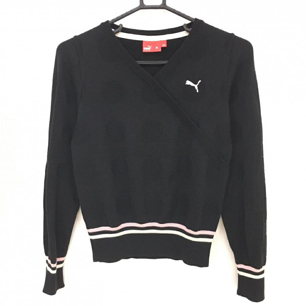 楽天市場】【美品】パーリーゲイツ セーター ライトブラウン×白