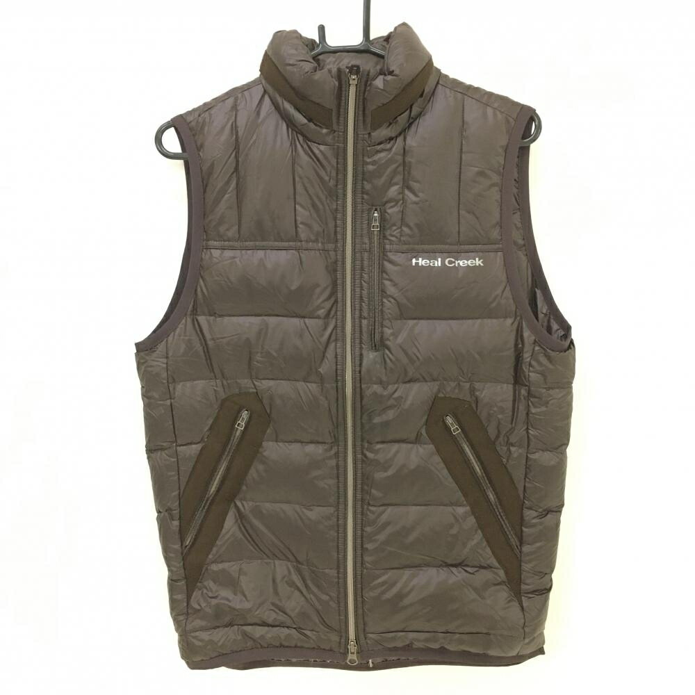 定価39600円新品タグ　ヒールクリークゴルフメンズ中綿ベストブルゾン50 楽天市場】ベスト（ブランドヒールクリーク）（メンズウェア