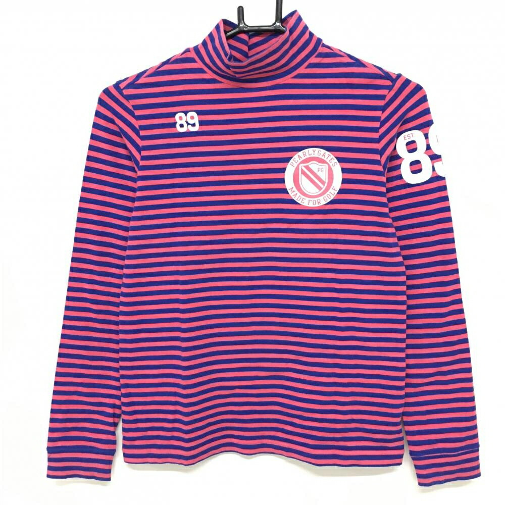 楽天市場】パーリーゲイツ 長袖シャツ ブルー 織生地 ボタンダウン