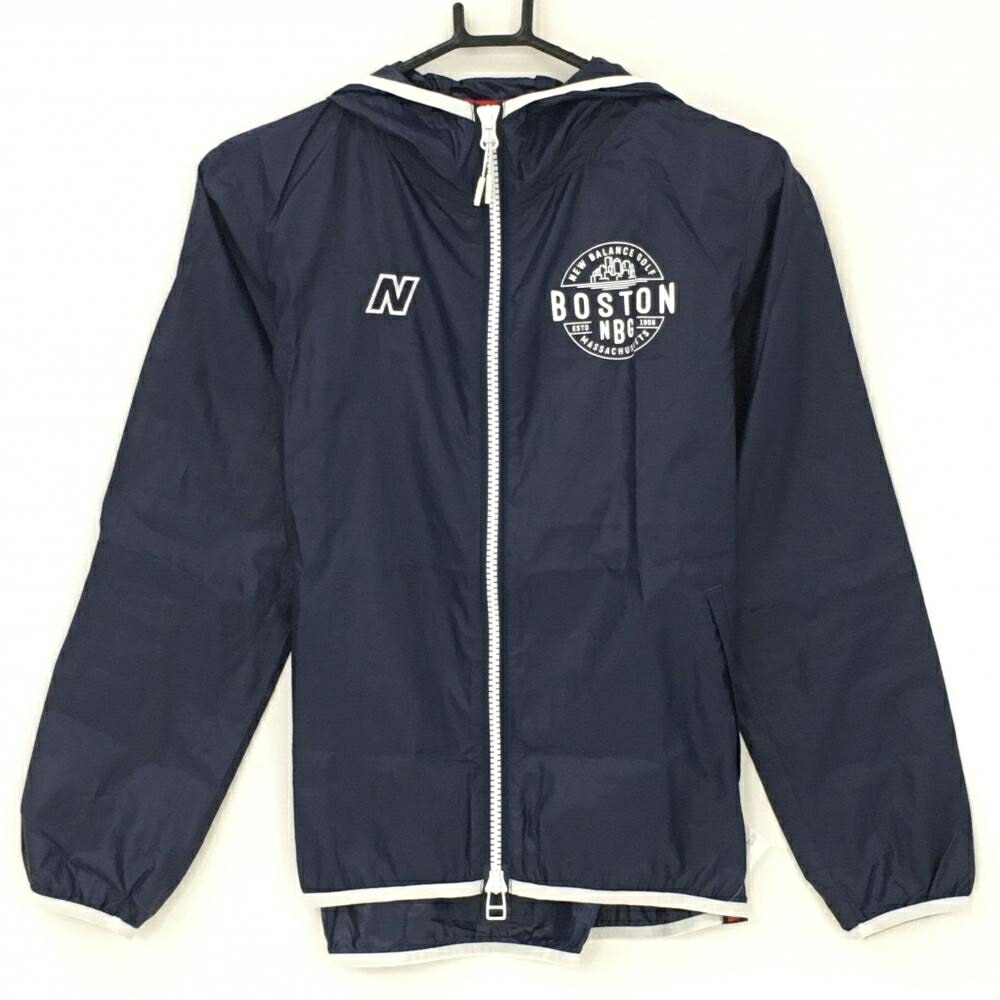 楽天市場】【美品】ニューバランスゴルフ ボアパーカー ネイビー×白