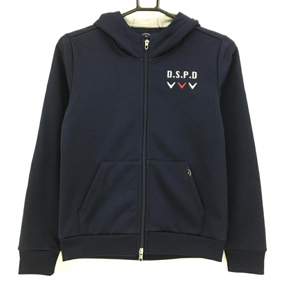 美品✨ディオール　トロッター　ジップアップ　パーカー　ネイビー クリスチャンディオール トロッター コットン パーカー F36 レディース