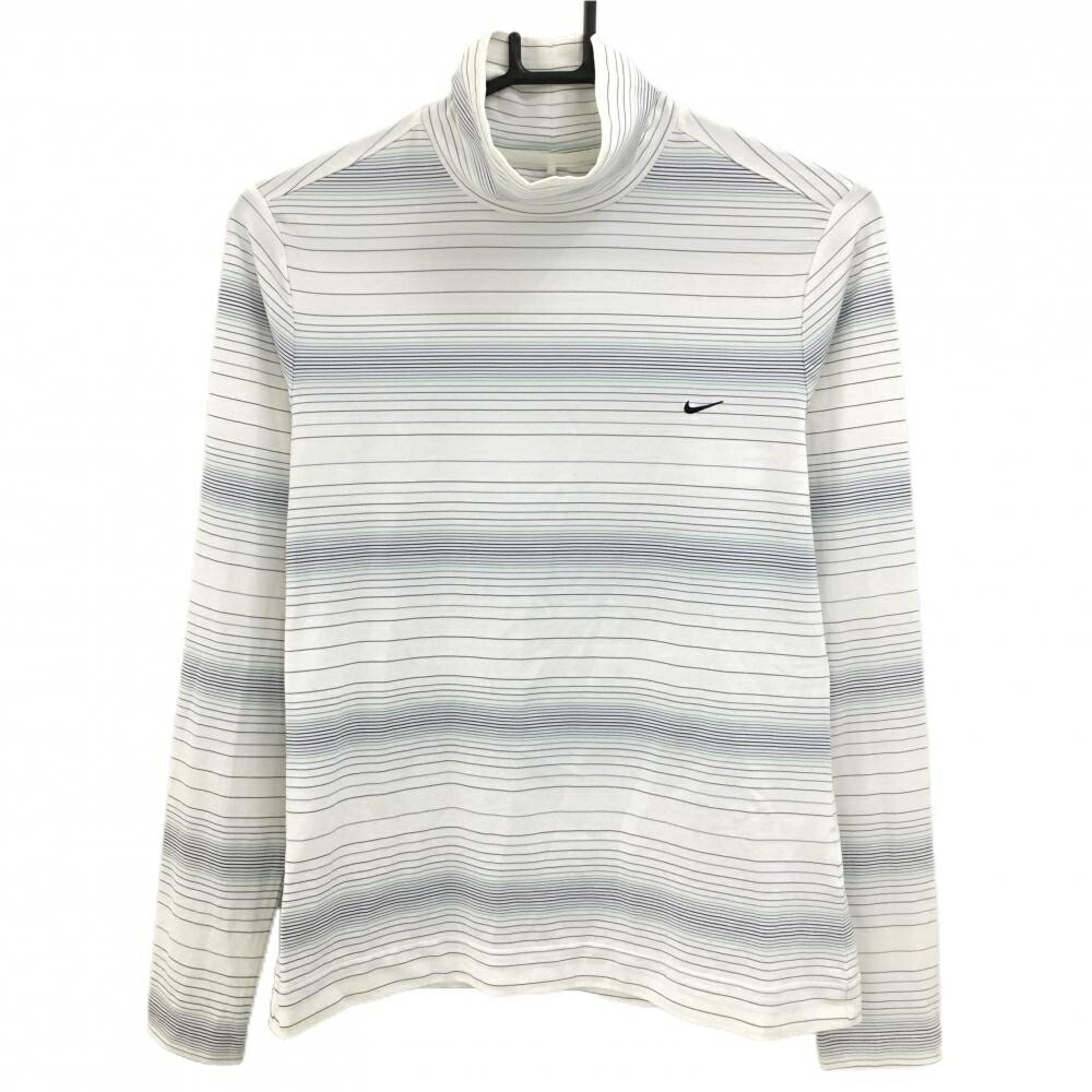 NIKE GOLF ナイキ ゴルフ ハイネック ロンT シャツ ウェアー 白Ｍ NIKE GOLF ナイキゴルフ NOCTA ハイネック 半袖Tシャツ ホワイト