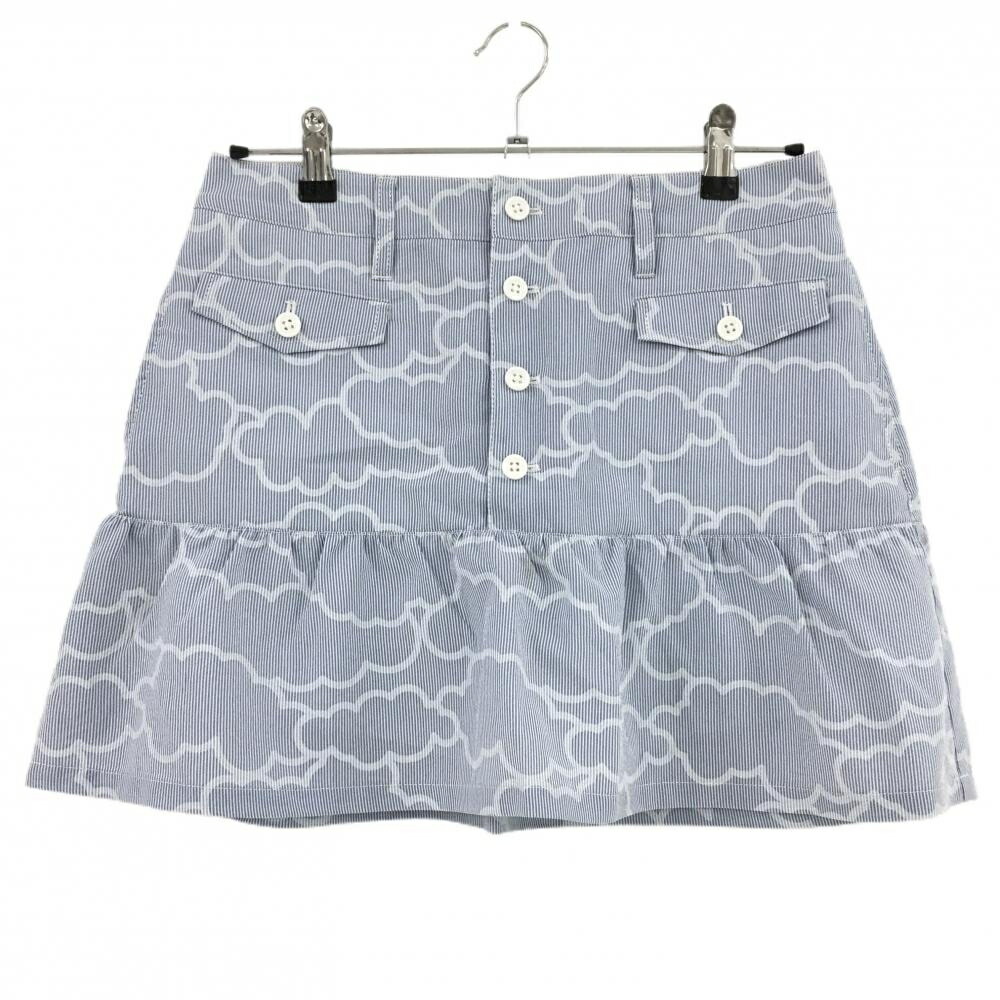 楽天市場】ジャックバニー スカート 白×ネイビー×イエロー アメコミ柄