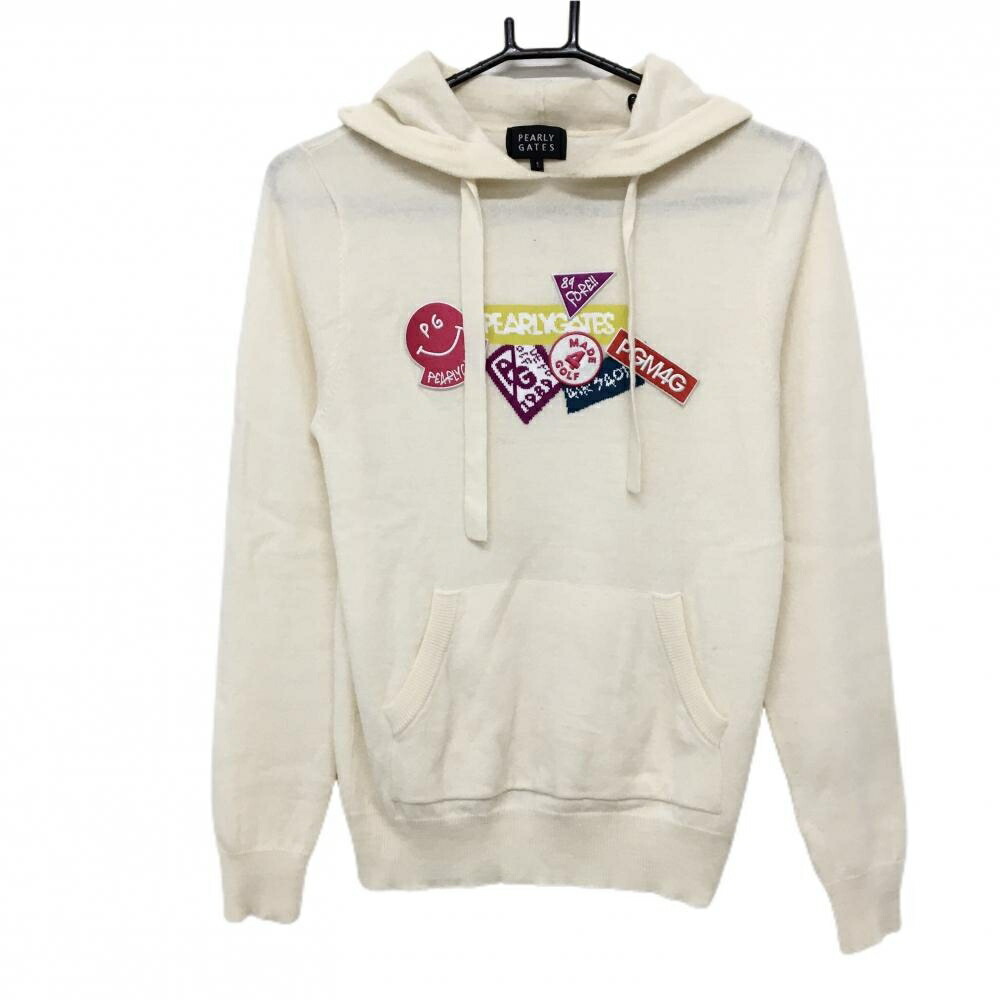 楽天市場】【超美品】パーリーゲイツ セーター ネイビー×白