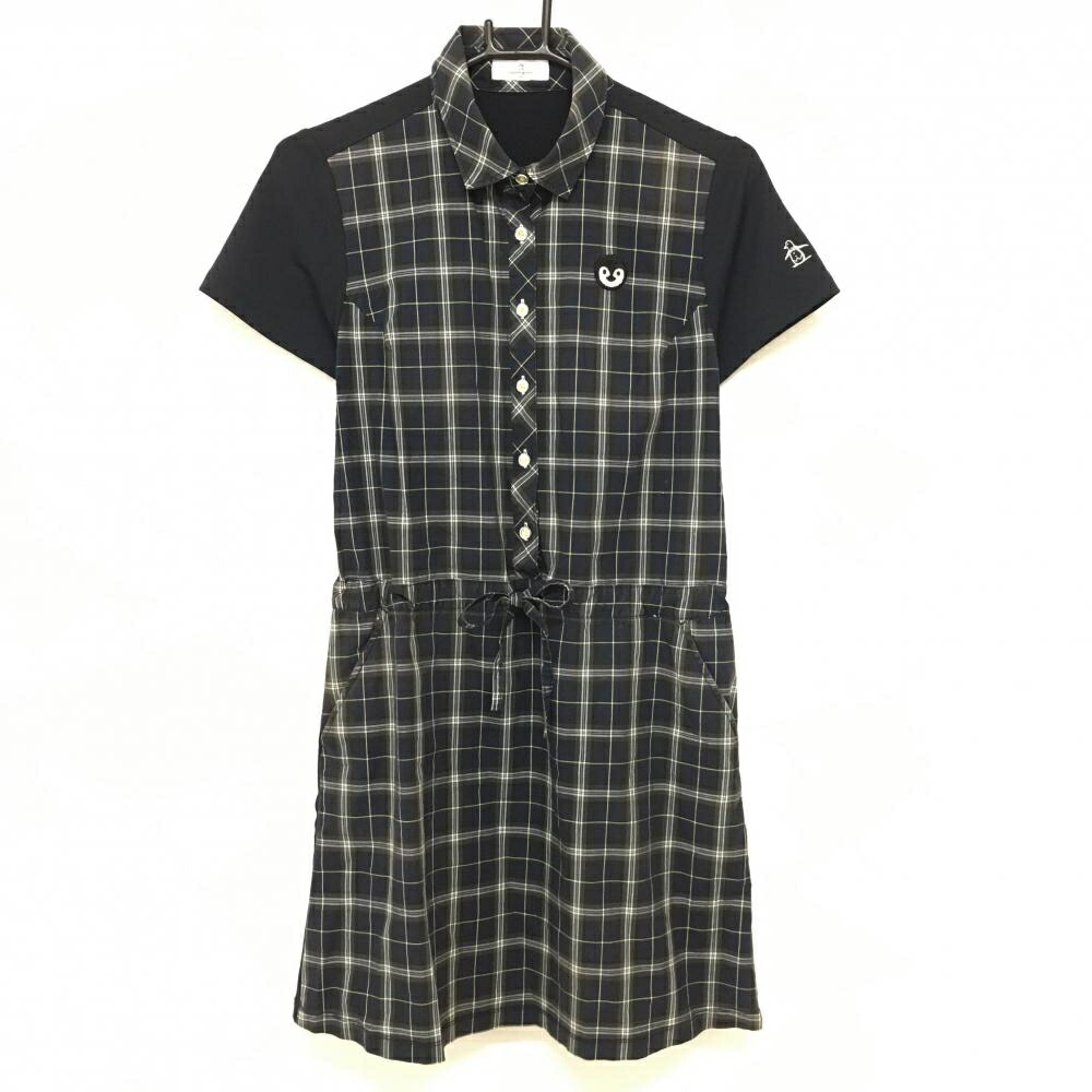 未使用★Munsingwear ゴルフ　ネイビー ワンピース Lサイズ MUNSINGWEAR(マンシングウェア) ワンピース・オールインワン