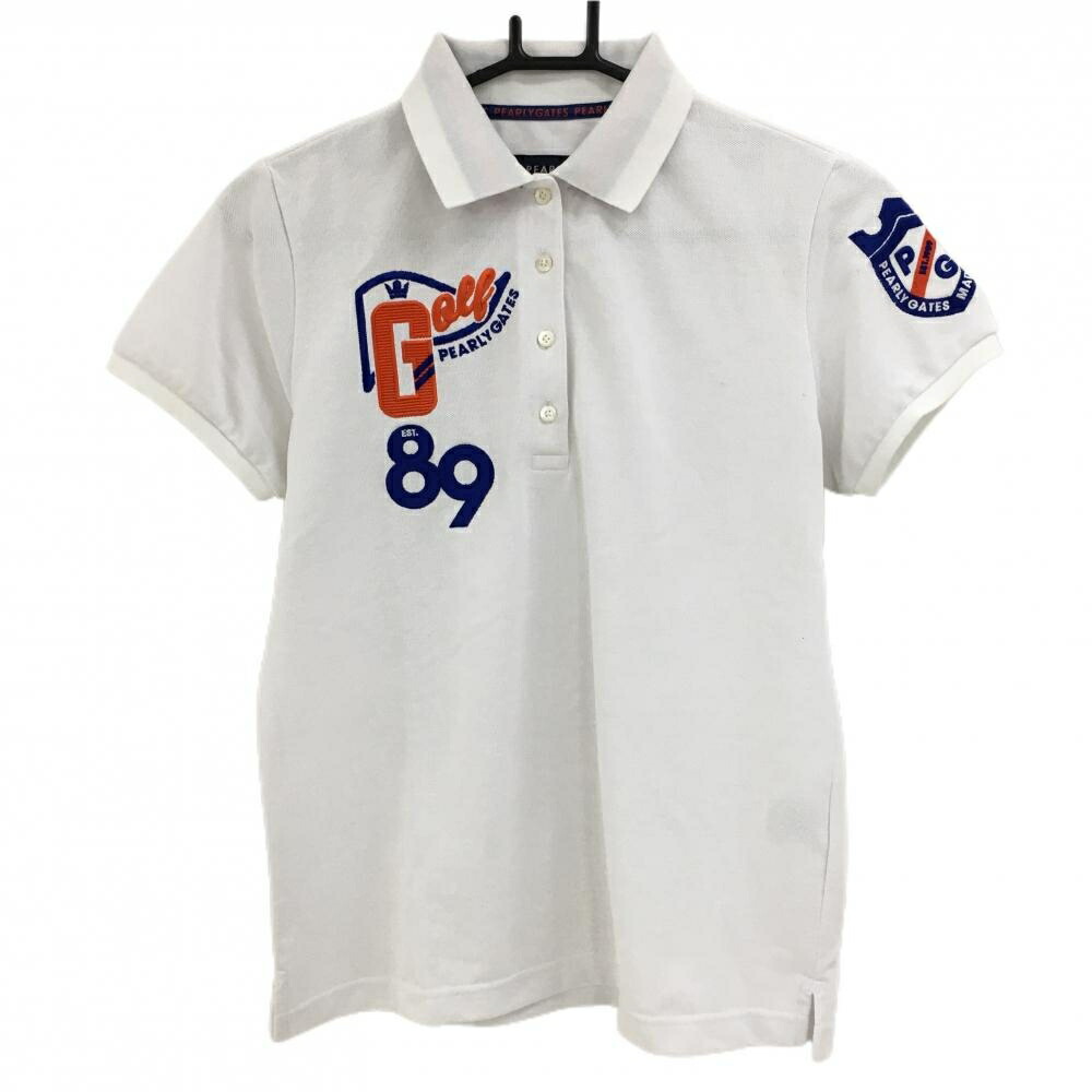 楽天市場】【美品】パーリーゲイツ 半袖ポロシャツ ネイビー×レッド