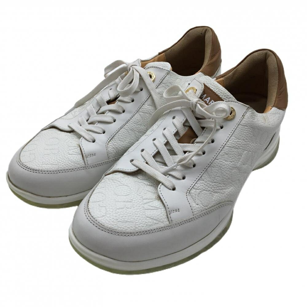 【ヒデマロ】　美品】マークアンドロナ　スパイクゴルフシューズ　スカル ヒデマロ様専用】 美品】マークアンドロナ スパイクゴルフシューズ スカル