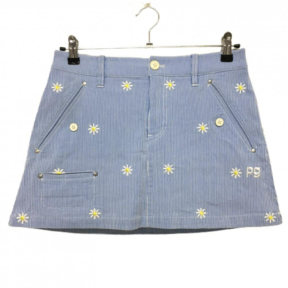 楽天市場】パーリーゲイツ スカート オレンジ 無地 ロゴ刺しゅう